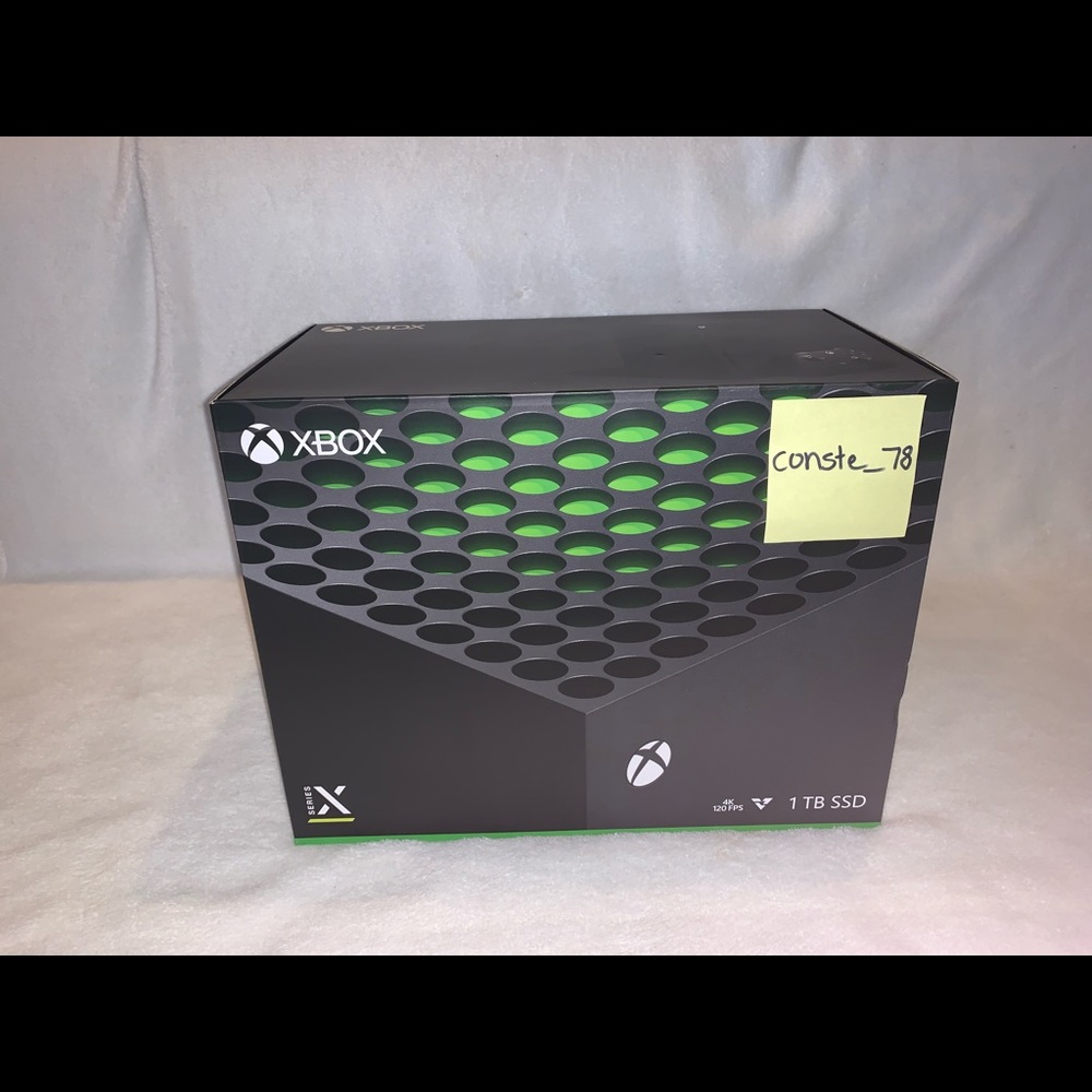 Xbox Series X 1TB Black Console In Hand New In Box Sealed FREE PRIORITY SHIPPING